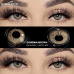 EYESHARE 1 Pair (2pcs) BERBIE Series Natural Crystal Color Contact Lenses for Eyes Cosmetic Contact Lens
