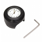 Universaalne 7/8-tolline mootorrattakell tolmukindel kvartskell veekindel juhtrauda kinnitatav k&auml;ekell mootorratta s&otilde;iduplaani mutriv&otilde;tmega kell