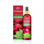 Dabur Gulabari Rose Oil & Tea Tree Face Toner Mist & Rosewater with Salicylic Acid - 100ml | Treats breakouts, blackheads, and whiteheads | Tightens