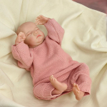 43cm Levi Elutruu Uuestis&uuml;ndinud Beebinukk K&auml;sit&ouml;&ouml;na Valmistatud 3D Maalitud Nahaga Kogu Keha Silikoon Vin&uuml;&uuml;l Poiss T&uuml;druk Pehme Riidest Keha J&otilde;ulukink 43cm baby boy