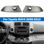 1 paar auto keskmise armatuurlaua &otilde;hutusava raadio raami viimistlus 55413-42070-B0 Toyota Rav4 2006-2012 jaoks