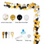 113pcs Latex Balloon Garland Arch kit ,wedding Birthday Party Background Decor Balloons Chain baby shower Anniversary decoration as photo
