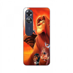 Coque Oppo A17 le roi lion film Disney Simba Nala Mufasa Maniacase
