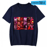 Naiste Vapustav T-s&auml;rk Suvine Puuvillane T-s&auml;rk Hotellid Prindiga S&auml;rk L&uuml;hikeste Varrukatega R&otilde;ivad Nii Meestele kui Naistele Harajuku S&auml;rgid S must