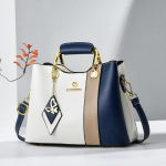 Kvaliteetne nahast naiste crossbody kott Suure mahutavusega naiste &otilde;lakott Boston naiste kott Luksuslik disainerk&auml;ekott white