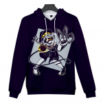 5 v&auml;rvi m&otilde;rvadroonid Anime kapuuts Lipsuv&auml;rv kapuuts T&auml;navar&otilde;ivad Multitr&uuml;kiga kapuutsiga dressipluus Mehed Naiste Cosplay Spordipullovers S lilla
