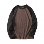 Meeste Patchwork dressipluus Suured pulloverid &Uuml;markaelus Klassikaline s&uuml;gistalvine pehme soe vaba vabaaja &uuml;laosa t&auml;navar&otilde;ivad XL roheline