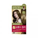 Elastine Salon de Color 100g, 7 types, choose 1 (gray hair cover) Salon de color_dark brown