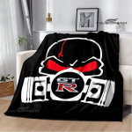 GTR v&otilde;idus&otilde;idu-madratsid retroprindiga, pehme ja mugav soe tekk koduks, reisimiseks, piknikuks, s&uuml;nnip&auml;evakingituseks 30x40inch