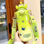 Ultraman Water Cup laste termostopsi &otilde;pilased kooliveepudelipoiste toiduklassi poiste Sippy Cup 600ml