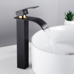 Lauapealne kraanikauss Vannitoa kraanikauss segisti &uuml;he hoovaga kuuma ja k&uuml;lma juga kraan Vannitoa koduk&ouml;&ouml;k Aksessuaarid Chrome Chrome