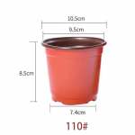 Plastikust lillepotid, istikute ja lillede konteinerid ning seemne starterpotid taimem&auml;rkidega 50pcs