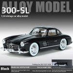 1/24 Benz 300SL 1936 Klassikaline Auto Sulamist Valatud Automudel Heli Valgus Laste M&auml;nguasi Kollektsioneeritavad Hobid S&uuml;nnip&auml;evakingitused