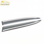 Ideaalne 20 &uuml;he tagumise kolmnurga vihmakaitsega 3D roostevabast terasest dekoratiivse kaunistuse kleebis Glue*2 PC plastic