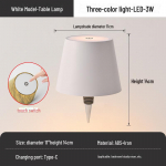 Kaasaskantav &ouml;&ouml;valgusti laadimisribaga: Meeleolulamp ja &otilde;ues telgimiseks m&otilde;eldud laualamp Wine Bottle Table Lamp