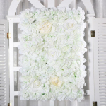 40*60cm kunstlilledest seinapaneelid Lilleseinamatt Siidroosi Hortensia lillepaneelid pulmapeo taustaks seinakaunistuseks