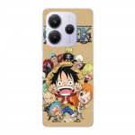 Coque Xiaomi Redmi Note 14 5G Manga anim&eacute; One Piece Straw Hat Crew Maniacase