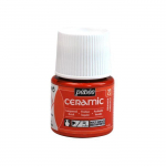 Peinture - P&eacute;b&eacute;o - Ceramic - Orange - 45ml - Opaque et brillante