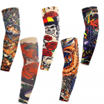 5 TK lillevarre t&auml;toveeringu varrukas ratsutamisspordi jaoks UV p&auml;ikesekaitsekreem Ultimate Challenge Design poolvarrukatega k&auml;ekate meestele ja naistele B