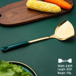 Nordic Light Luxury 7-Piece Stainless Steel Kitchenware Set with Ceramic Handles