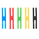 5 tk H-riba silikoonkummilindid Erinevat v&auml;rvi kummipaelad Elastsed kummipaelad m&auml;hkimiseks ja koti&uuml;mbriste jaoks S