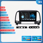 Ossuret 2din Android Autoraadio Hyundai Santa Fe 2 2006 - 2012 jaoks Autoraadio Multimeedia Video M&auml;ngija GPS Navigaator Peaseade intelligentne Carplay Auto RDS W5 8Core 4G 64G AI