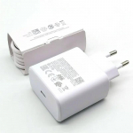 Laadija 45w USB Type C Kiirlaadija Cargador Samsung Toiteadapter Kaabel Galaxy S25 S24 Ultra S23 S22 S20 S21 FE A55 A56 Tab S9 + S8 S7 valge