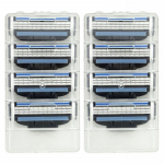 Uued 8 tk 3 teraga meeste raseerimiskassetti Raseerimine Vahetatavad raseerimisterad 8pcs