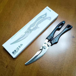 Multifunktsionaalsed roostevabast terasest k&ouml;&ouml;gik&auml;&auml;rid kana, hane ja kala k&otilde;hu jaoks Aluminum Handle h&otilde;be