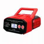 400W Autolaadija 12/24V EU-pistik Impulssremont LCD Kiire V&otilde;imsusega Laadimine M&auml;rg Kuiv Plii-happe Digitaalne LCD-ekraan US Plug punane