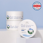 Leivy Perfume Body Scrub 400g, 2 types, choose 1 (goat milk/lavender) Leivy Lavender Body Scrub 400g