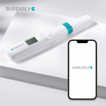 1 piece of surearly Smart female hormone testing device (test strips purchased separately) surearly Smart Device