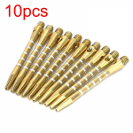 10 tk/partii Alumiiniumist Keskmised Noolte Varred Harrows Noolte Varred Viskepikkus 53 mm must