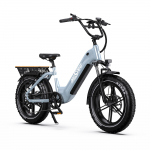 Onesport OT08 Electric Bike for Adults, 48V 18Ah Removable Battery 20x4.0 Fat Tire All-Terrain E-Bike with Shimano 7-Speed & APP Control hall