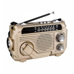 FM AM SW Raadio P&auml;ikeselaadimisega H&auml;daolukorra Raadiod Vastuv&otilde;tja K&auml;siv&auml;nt Bluetooth 5.2 Toetab TF USB Juhuslikud V&auml;rvid kuld