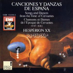 CD HESPERION XX - Canciones Y Danzas De Espan CDM7631452 EMI DRM 1989 Saksamaa Klassikaline Kasutatud