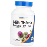 Piimohaka ekstrakt, Milk Thistle 1000, Nutricost 120kaps (71647033) 240caps