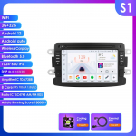 Ossuret Intelligent 7862 2din Android Autoraadio Dacia Logan Dokker Duster Sandero Lodgy Renault Captur Symbor Duster Lada Xray 2 Multimeedia GPS-i jaoks S1 8Core 3G 32G
