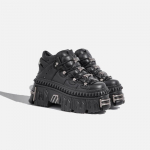 Meeste ja naiste retro punk metall rock goth k&otilde;rge s&auml;&auml;rega muffin-kanna platvormkingad 35