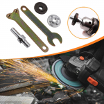 Drill to Angle Polisher Adapter Electric Connecting Rod Modified 10mm Flange