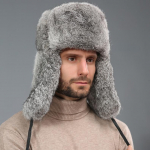 K&uuml;&uuml;likukarva m&uuml;ts Meeste talvekarusnahast m&uuml;ts paksendatud kirde v&auml;listingimustes soojakaitse k&otilde;rvakaitse keskealiste ja eakate inimeste puuvillane m&uuml;ts 2XL