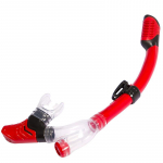Vee ja gaasi eraldus t&auml;ielikult kuiv hingamistoru/silikoonist T-kujuline snorkeldustoru S30 breathing tube l&auml;bipaistev must v&auml;rv