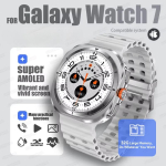 2025 Uus T&auml;iustatud Watch 7 Ultra Nutikell Meestele 32GB M&auml;lu NFC Bluetooth K&otilde;ne IP68 Veekindel V&auml;lispordi Kell silicone belt h&otilde;be