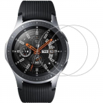 Verre Tremp&eacute; pour Samsung Galaxy Watch 46mm - PHONILLICO - Film Vitre Protection Ecran - Pack 2 - Transparent