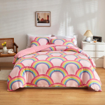 RunGrape Tekikott Voodipesukomplekt &Uuml;he/Kahekohaline Kuninglik Suurus 240x220 P&otilde;hjamaade Voodikate 135 Euroopa Voodipesu 2 Magamistuba Voodipesu 200x200 EU Single 135x200 cm