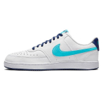 Nike Court Vision Low Valge T&uuml;rkiissinine Meeste Tennised Sinine-T&uuml;hi DM1187-100 41