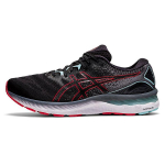 Asics Gel Nimbus 23 2E Lai Must Elektripunane Meeste Tossud 1011B006-007 39