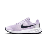 Nike Revolution 6 GS Violet Frost Laste tossud Lilla Metallik-H&otilde;bedane Erksinine-Lilla DD1096-500 35.5