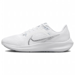 Nike Air Zoom Pegasus 40 Valge Metallik H&otilde;be Naiste Tennised Puhta Platinumiga DV3854-101 35.5