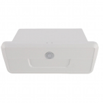 Merepaadi panipaik Multifunktsionaalne lukustatav ABS-lukustusplastist kindalaegas kahekordse topsihoidjaga Must White valge